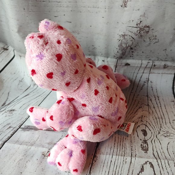 Ganz Webkinz HM144 Pink Love Frog Plush Stuffed Animal No Code - Picture 3 of 5